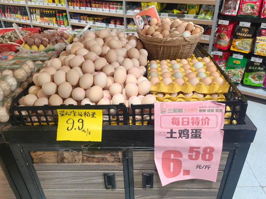 “火箭蛋”熄火 鸡蛋价格重回3元